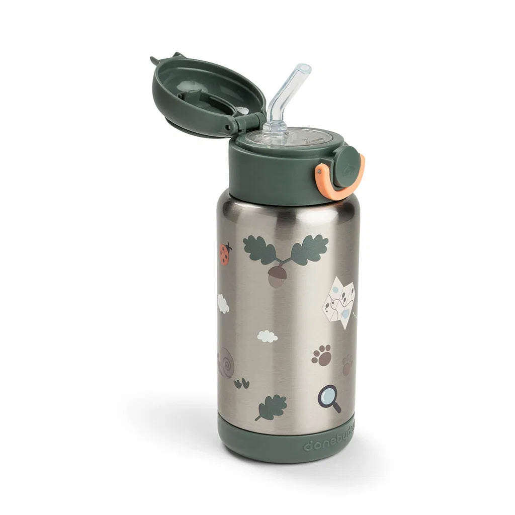 Insulated Straw Bottle – Tiny Trails 340 ml - Done by Deer