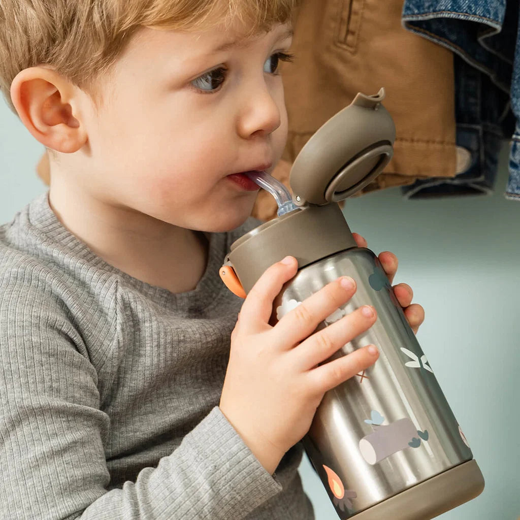 Insulated Straw Bottle – Tiny Trails 340 ml - Done by Deer
