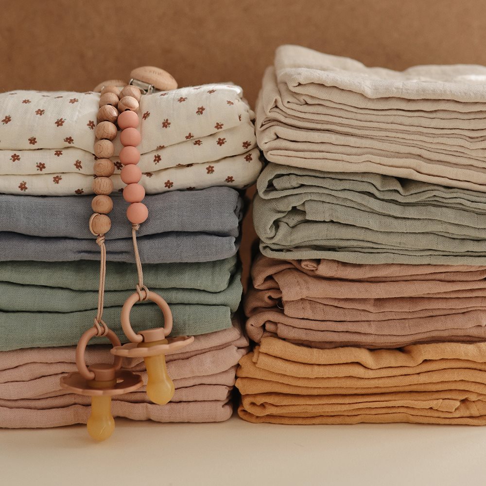 Muslin Cloth 3-pack - Sage - Mushie