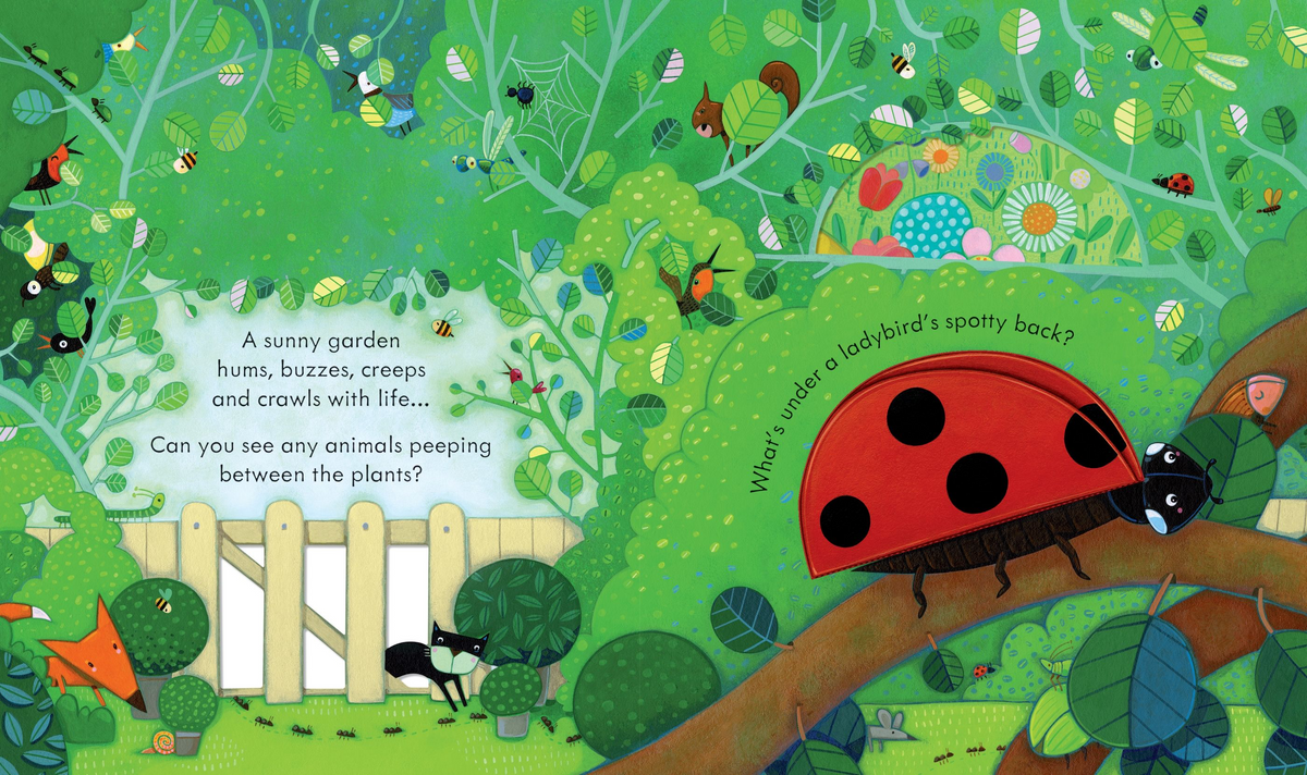 Peep Inside the Garden - Usborne