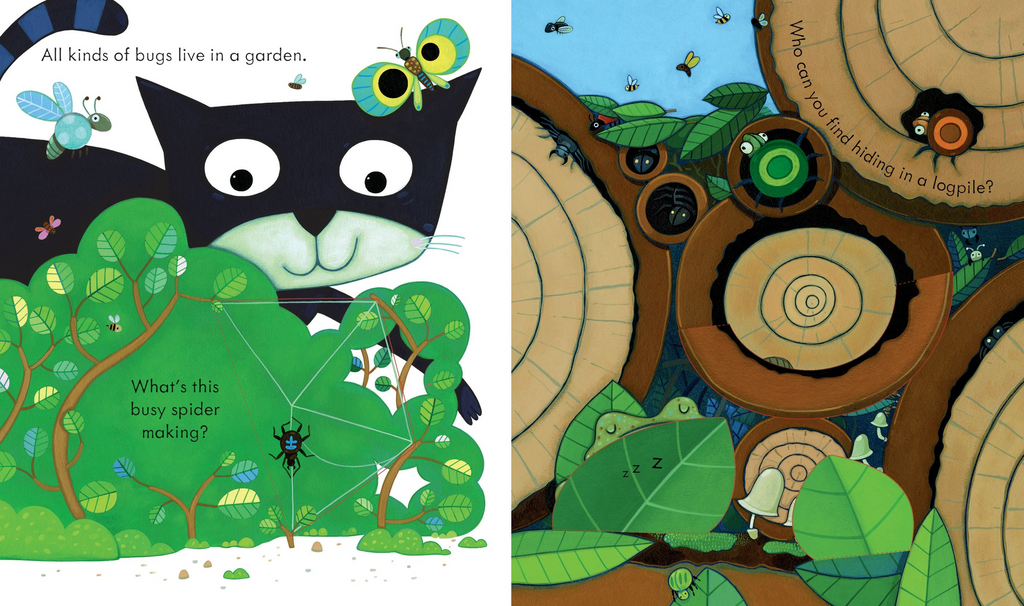 Peep Inside the Garden - Usborne