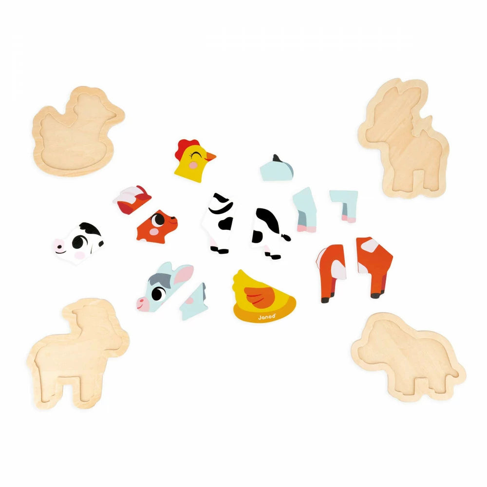 Farm Progressive Puzzles - Janod