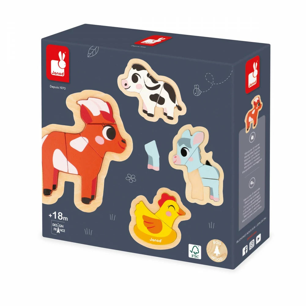 Farm Progressive Puzzles - Janod