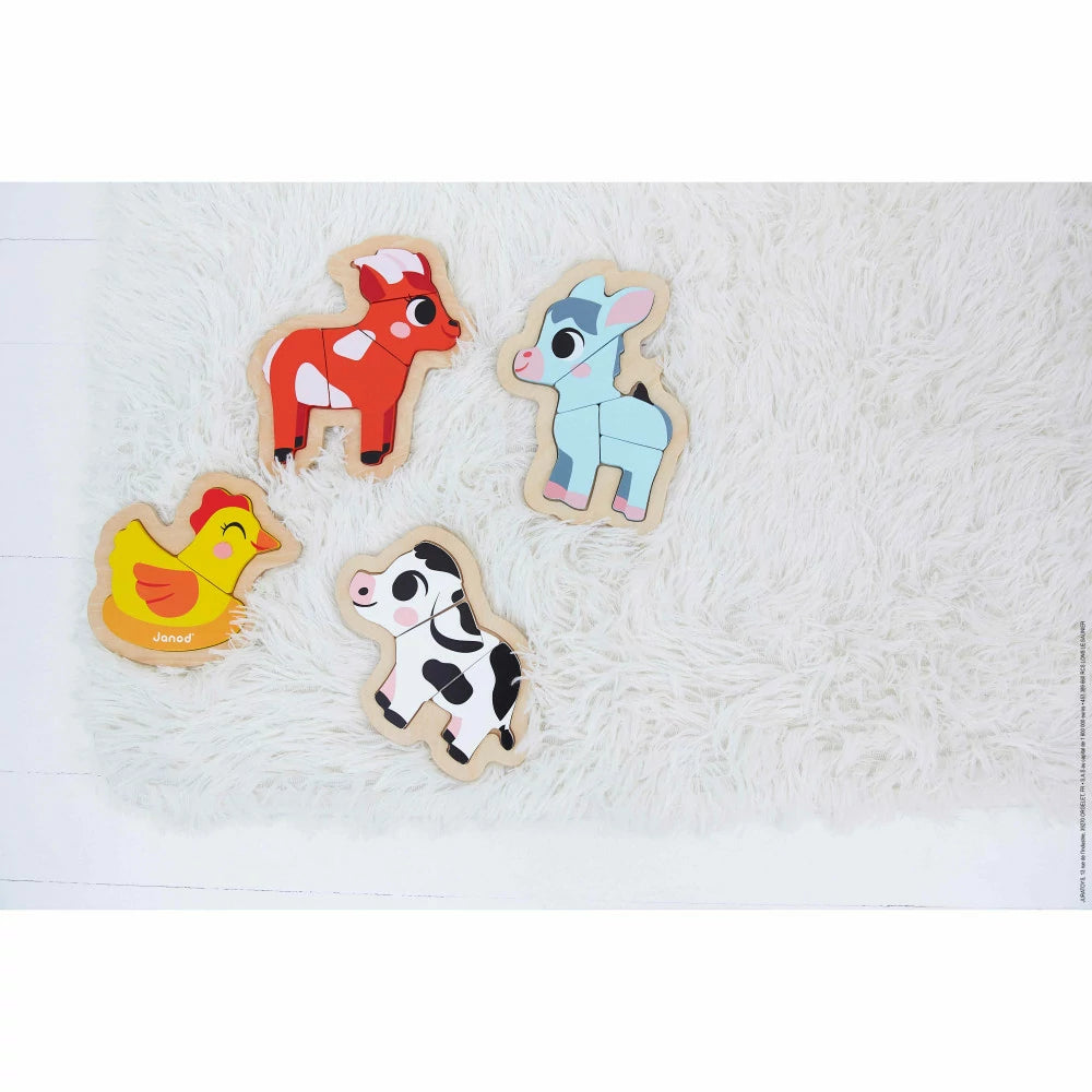 Farm Progressive Puzzles - Janod