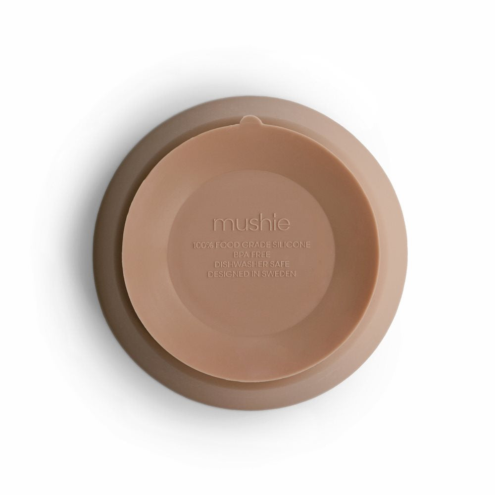 Silicone Suction Bowl –Natural - Mushie