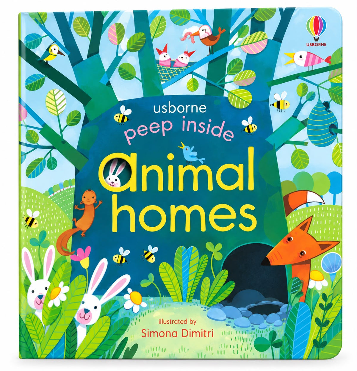 Peep Inside Animal Homes - Usborne