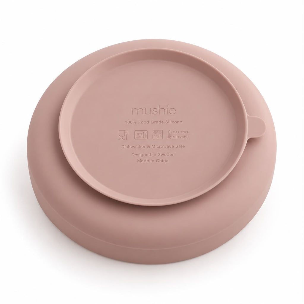 Silicone Suction Plate – Blush - Mushie
