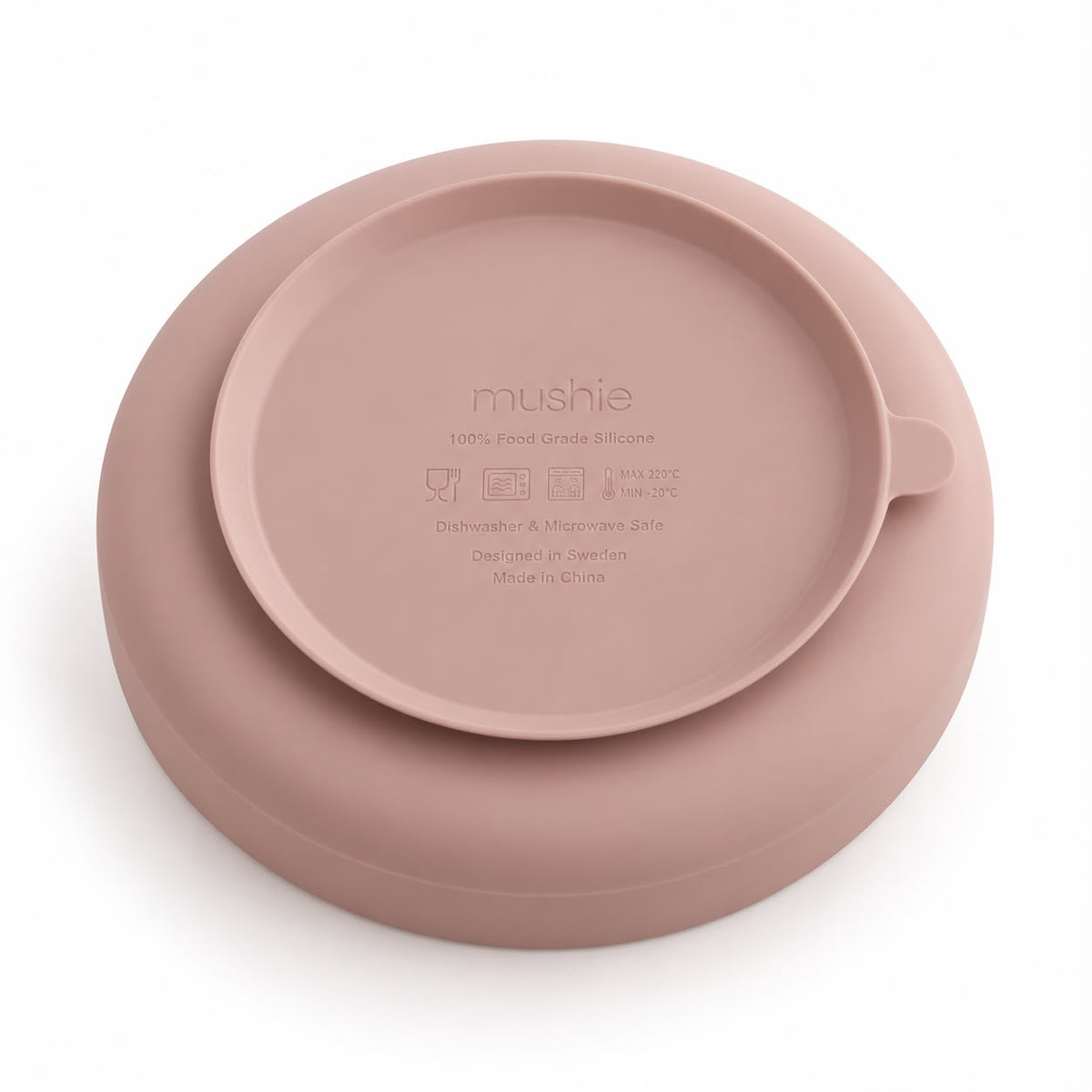 Silicone Suction Plate – Blush - Mushie