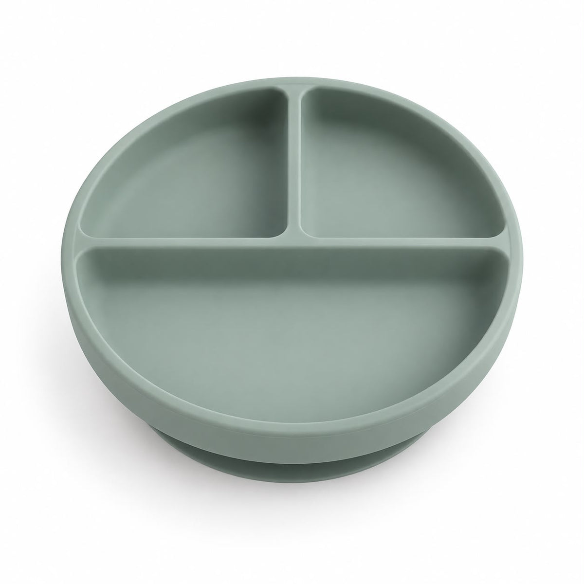 Silicone Suction Plate – Cambridge Blue - Mushie