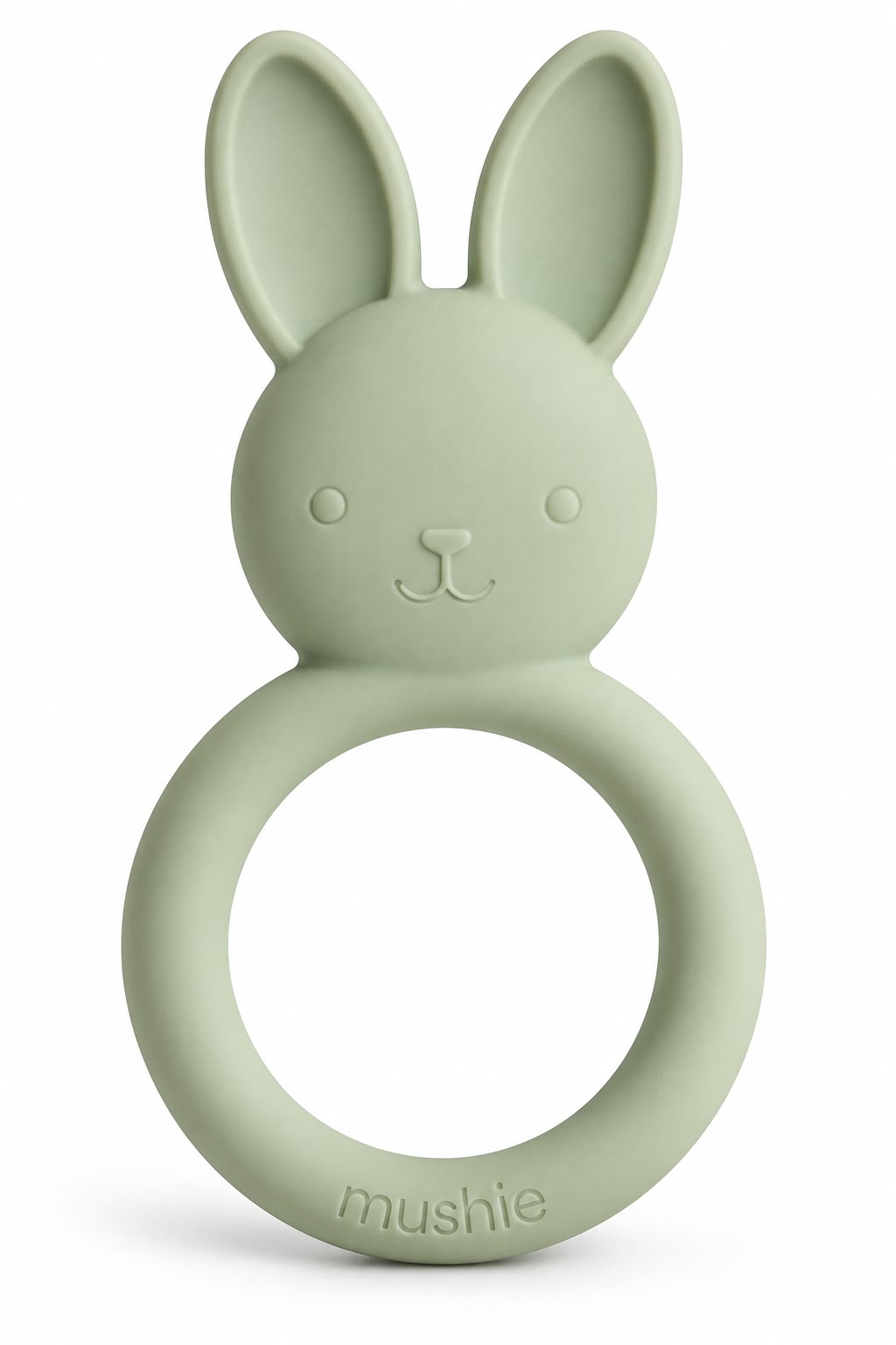 Silicone Teether – Bunny – Sage - Mushie