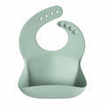 Silicone Bib – Cambridge Blue - Mushie