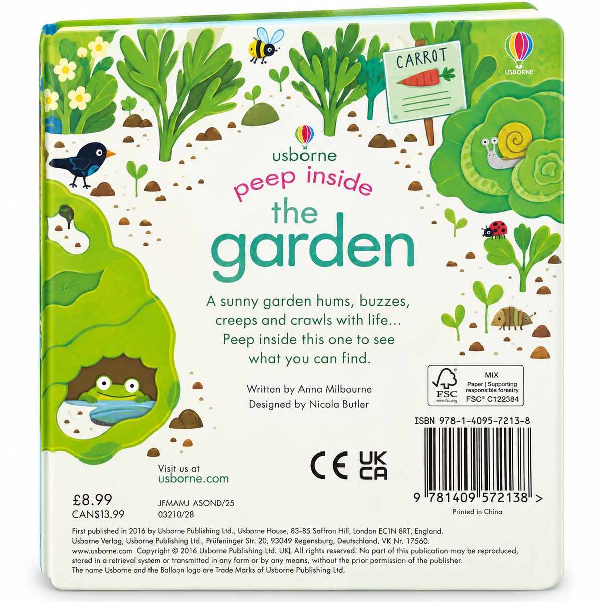 Peep Inside the Garden - Usborne