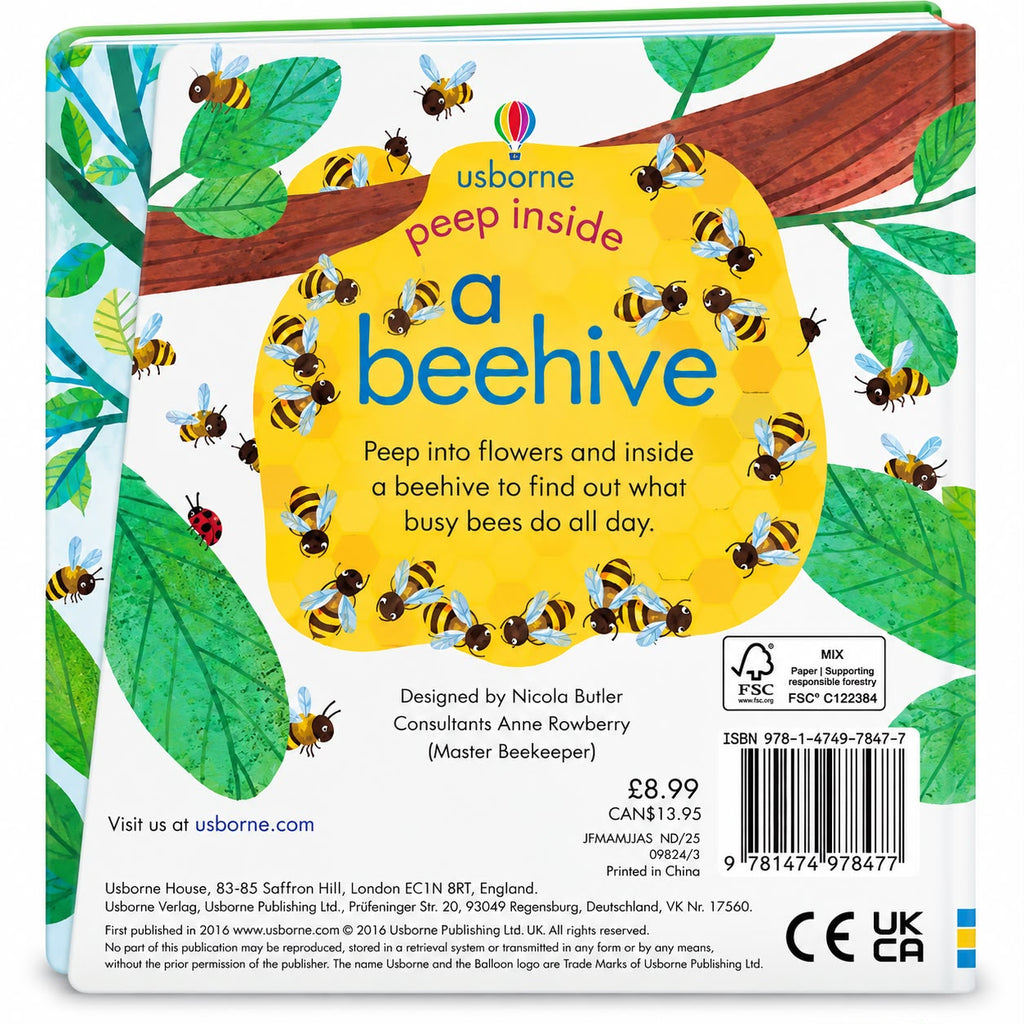 Peep Inside a Beehive - Usborne