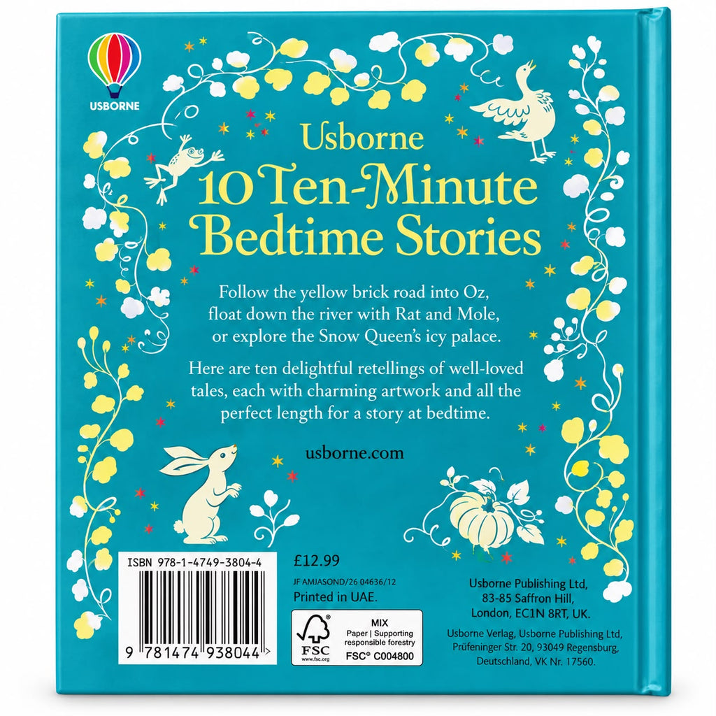 10 Ten-Minute Bedtime Stories - Usborne