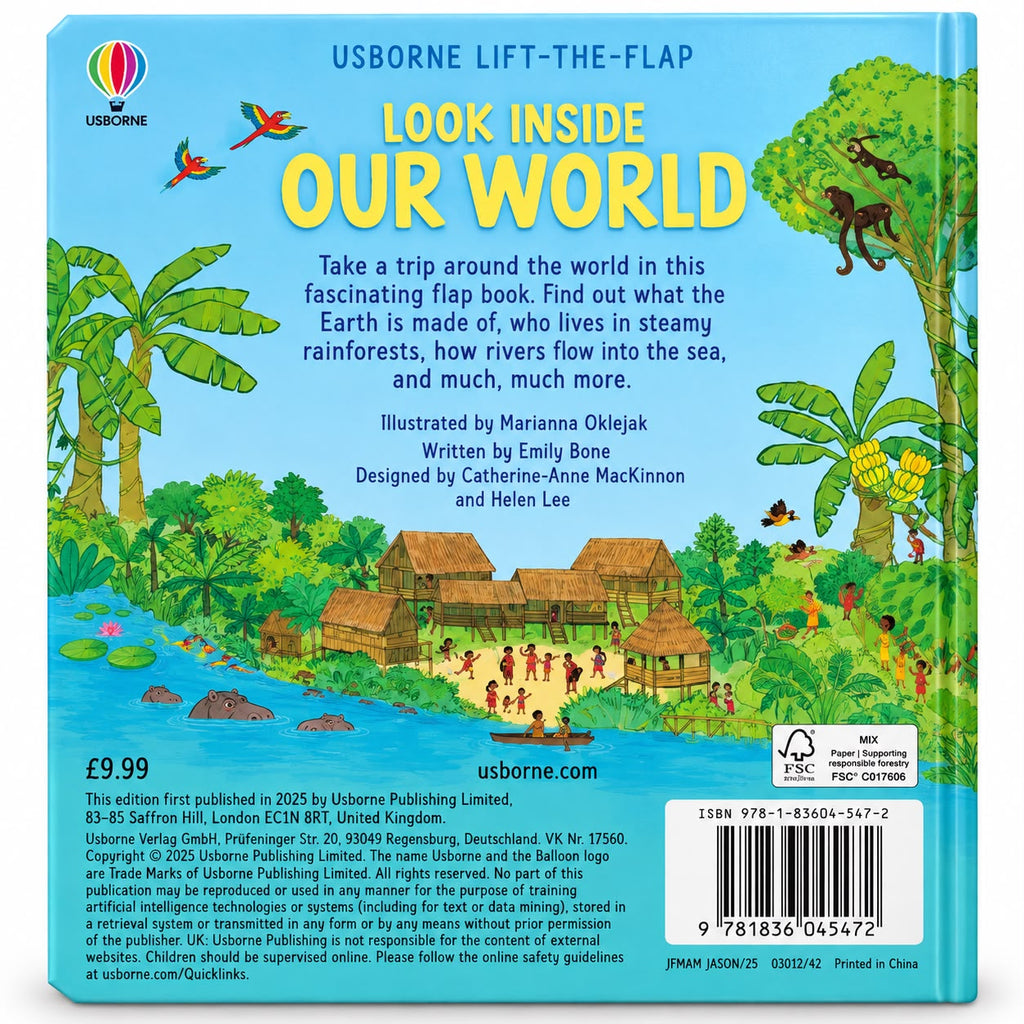 Look Inside Our World - Usborne