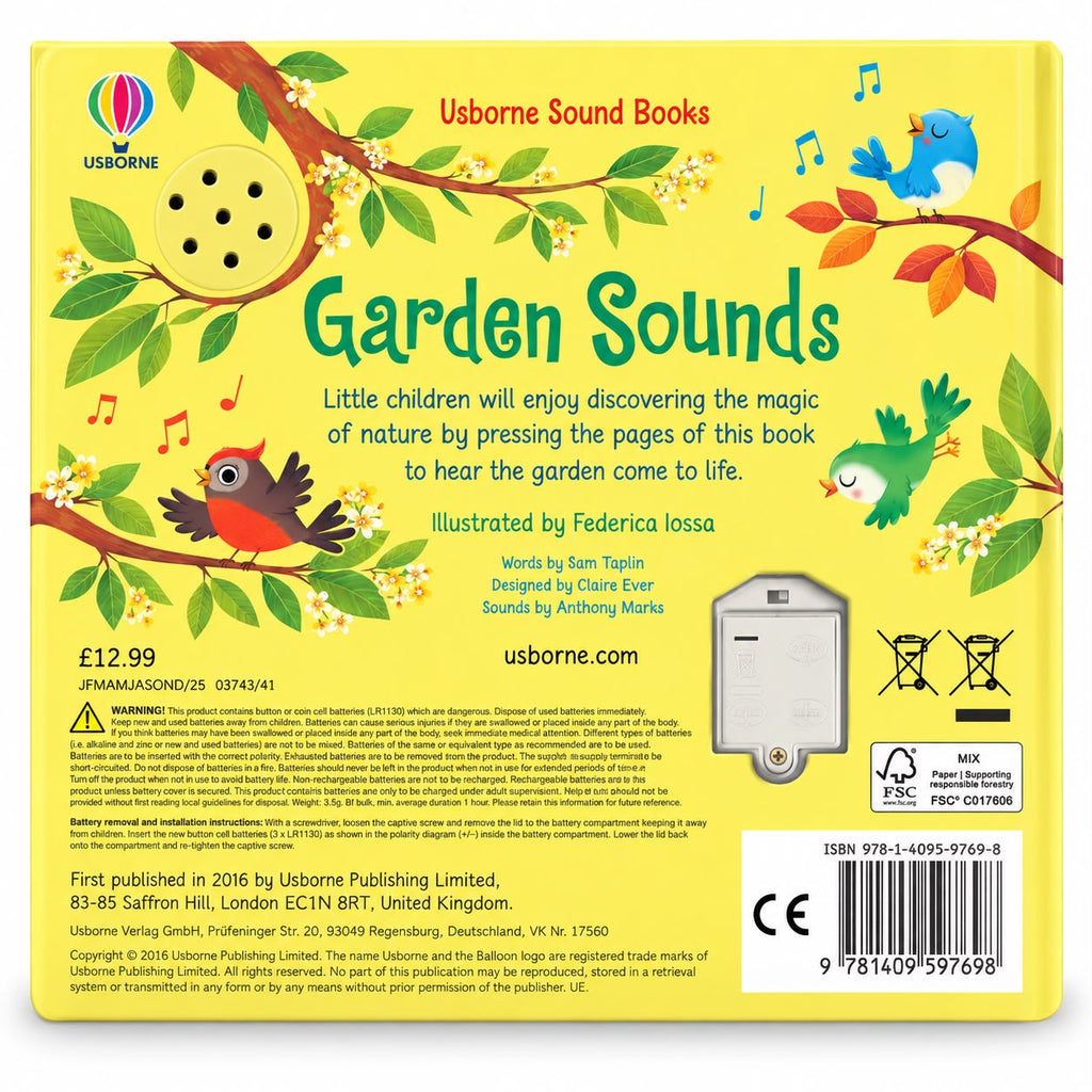 Garden Sounds - Usborne