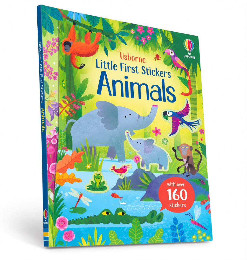 Little First Stickers Animals - Usborne