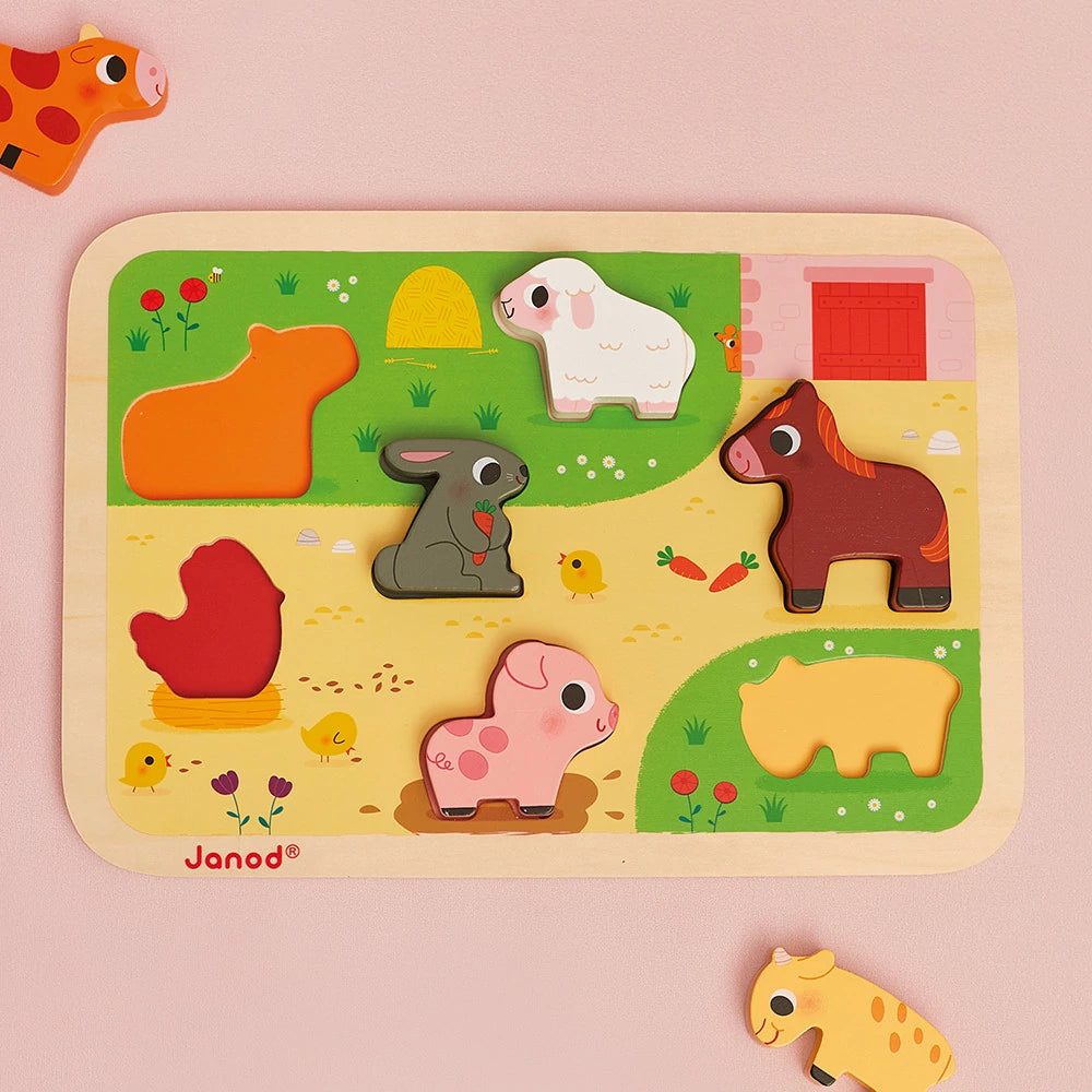 Janod Chunky Farm Puzzle - Janod