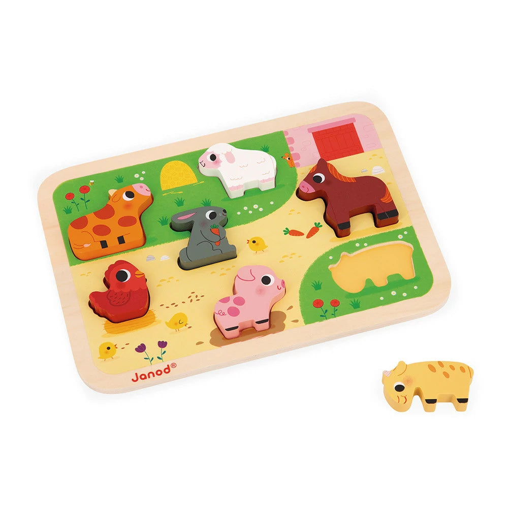 Janod Chunky Farm Puzzle - Janod