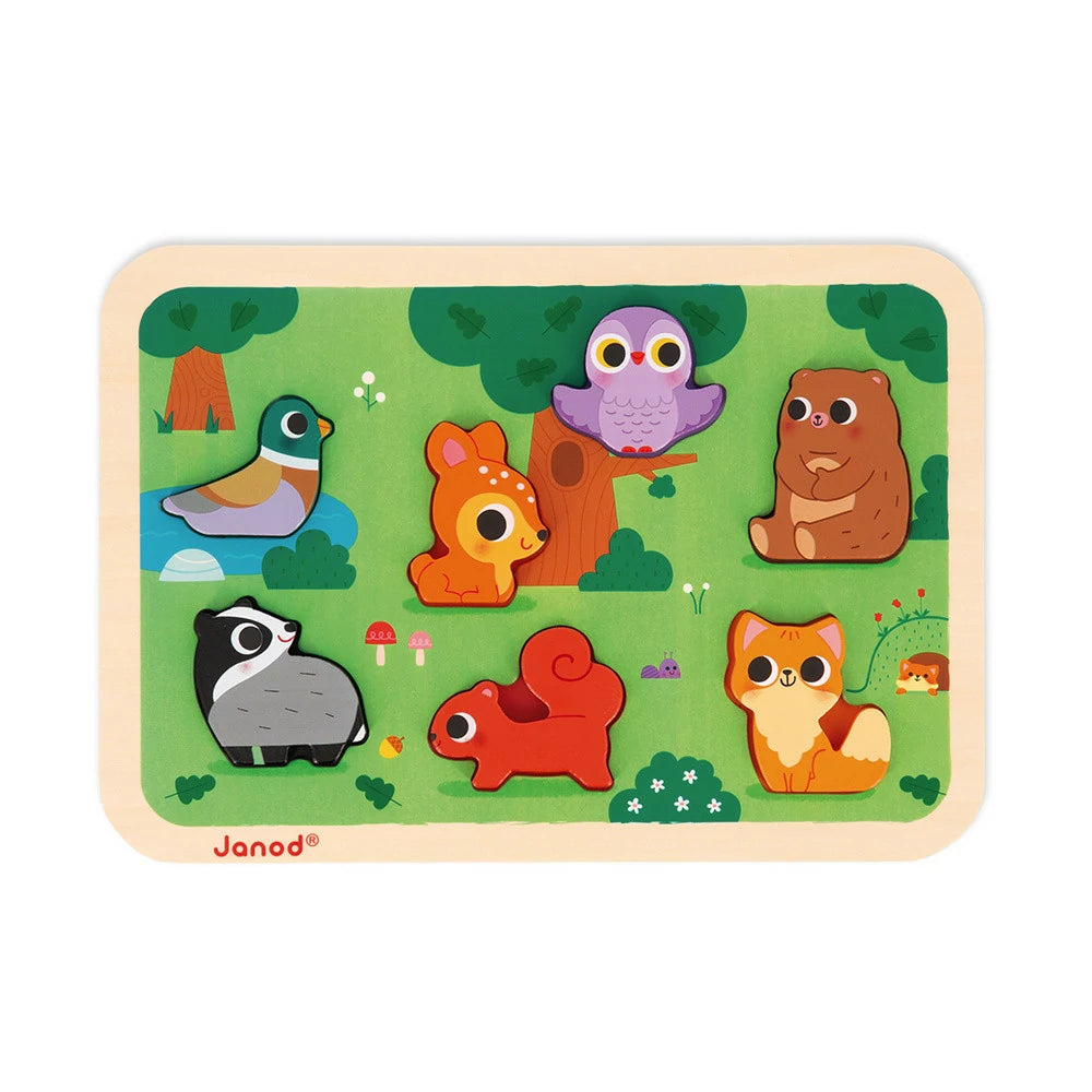 Chunky Forest Puzzle - Janod