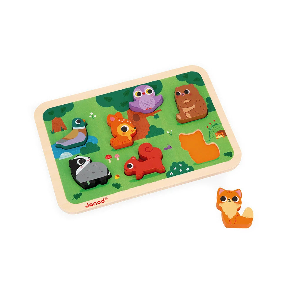 Chunky Forest Puzzle - Janod