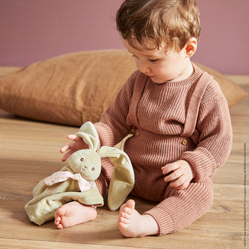 Lapinoo Green Rabbit Comforter 30 cm - Kaloo