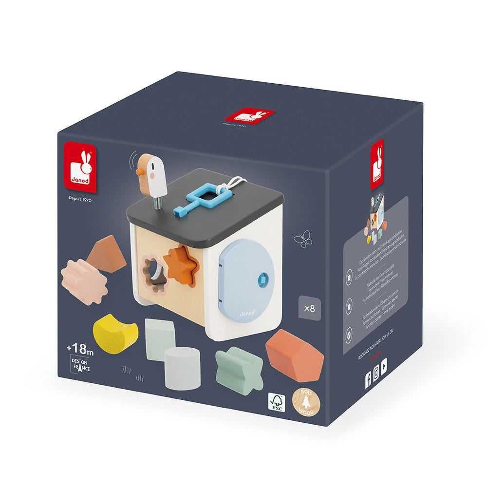 Birdhouse Shape Sorter - Janod