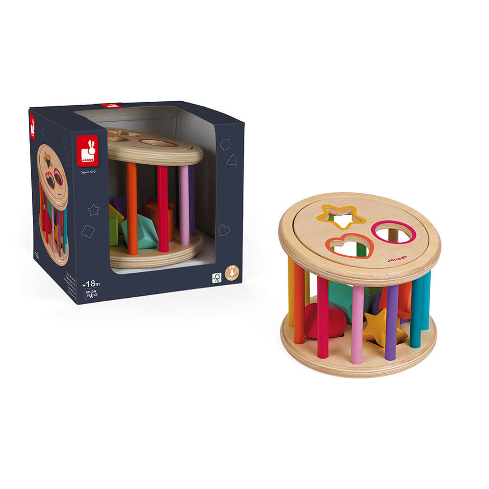 Shape Sorter Drum - Janod