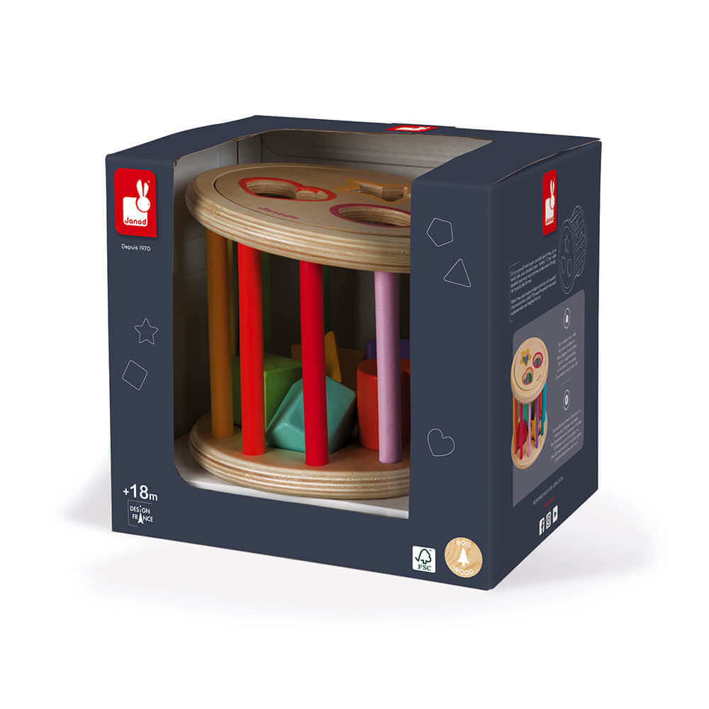 Shape Sorter Drum - Janod
