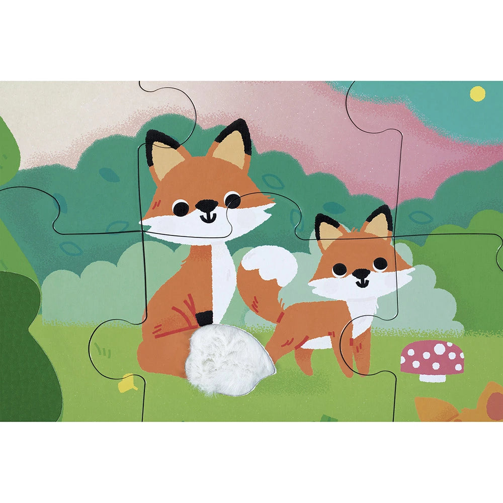 Forest Tactile Puzzle - 20 Pieces - Janod