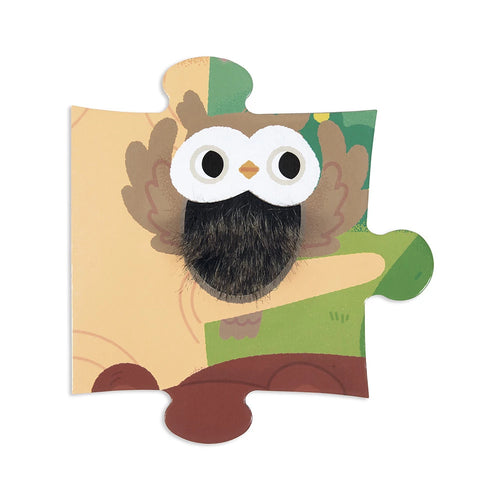 Forest Tactile Puzzle - 20 Pieces - Janod